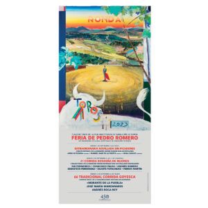 CARTEL CORRIDA  GOYESCA 2023